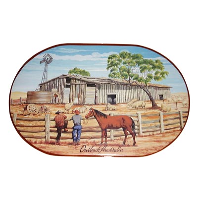 Outback Australian Sheep Placemat